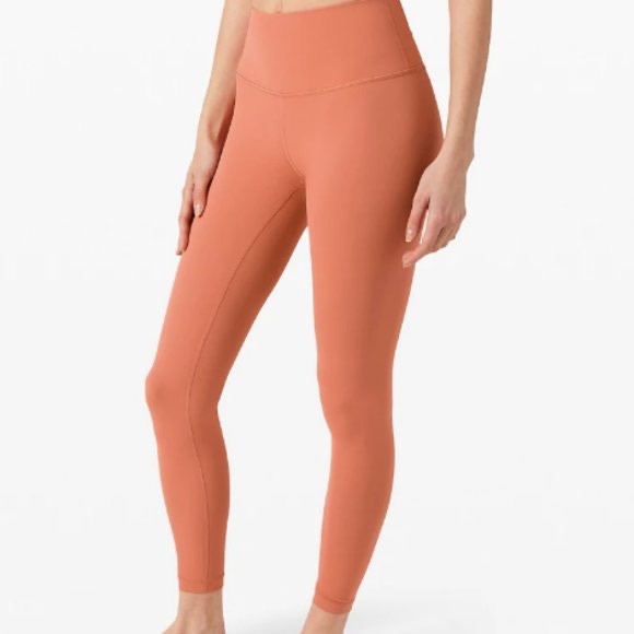 Peach Align High-Rise Lululemon Leggings 25” - Picture 1 of 4
